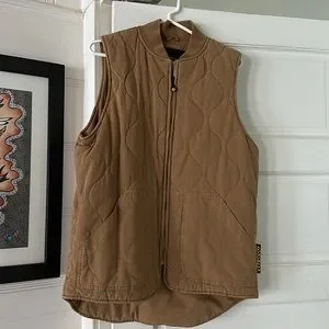 トップス drew house  ripstop mascot vest  brown drew house cotton ripstop mascot vest chaz brown Men's